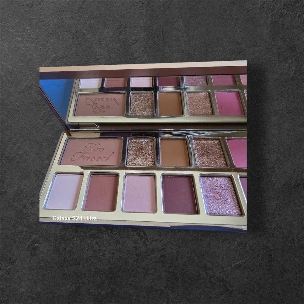 Too Faced Teddy Bare Eyeshadow And Face Palette 14 Shades Rare Discontinued